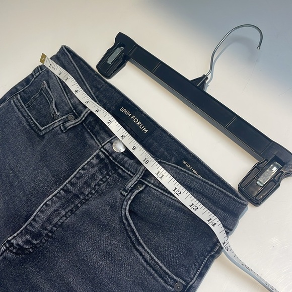 Denim Forum Lola High Rise Skinny Jean Size 28 - Picture 7 of 10